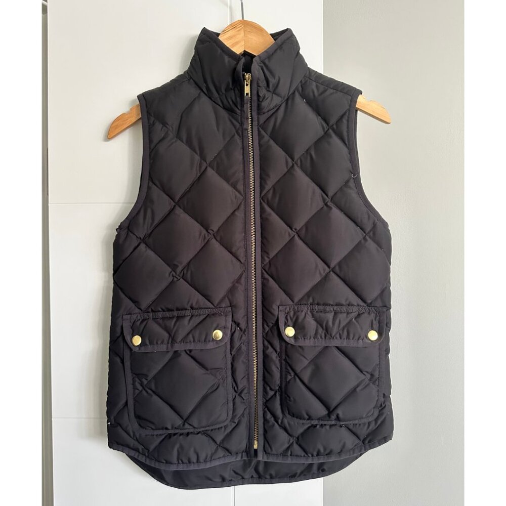 J. Crew Excursion Quilted Down Vest